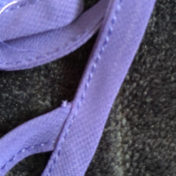 Western‎ Desert Revival Print Sheer Top Blue Princess Vera Wang M - Picture 7 of 7